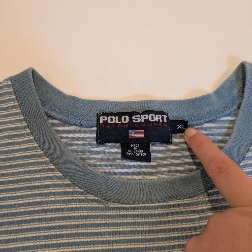 Vintage Ralph Lauren Surf T shirt Mens XL Oversized Baggy "Ralph's Harbor 67" - Picture 3 of 6